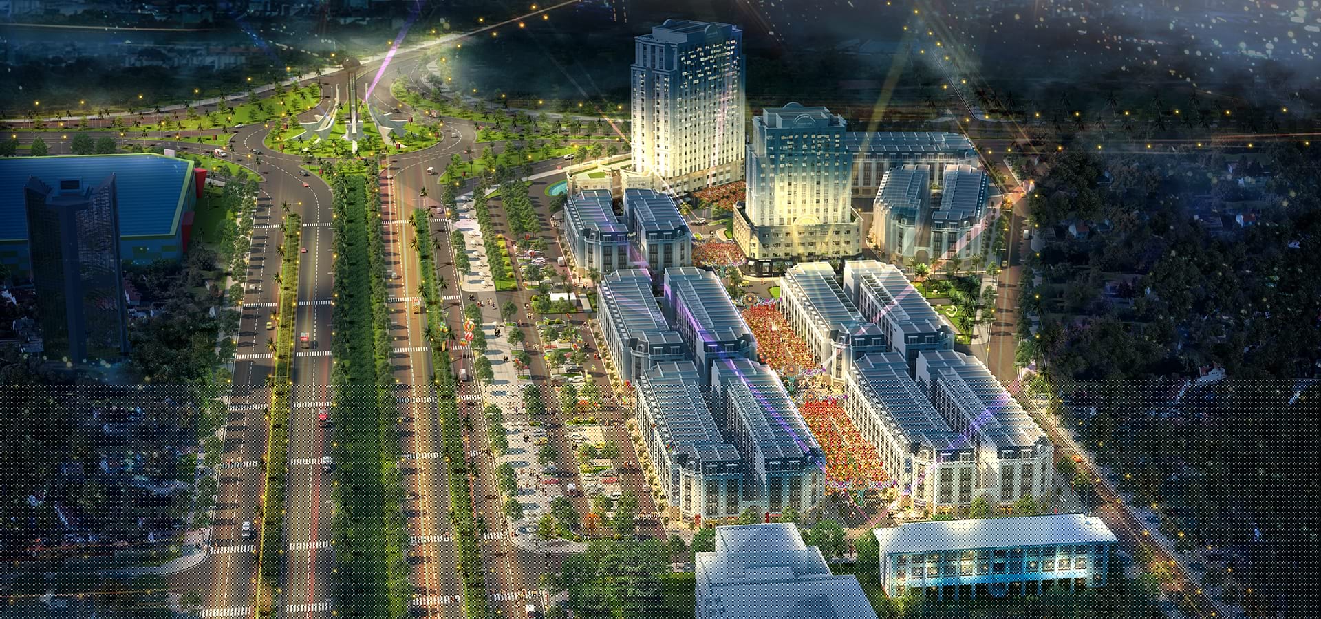 Phối cảnh toàn bộ dự án Eurowindows garden city Thanh Hóa